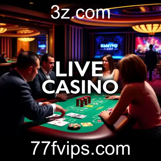 A Imersão e Interação do Live Casino no 77fvip